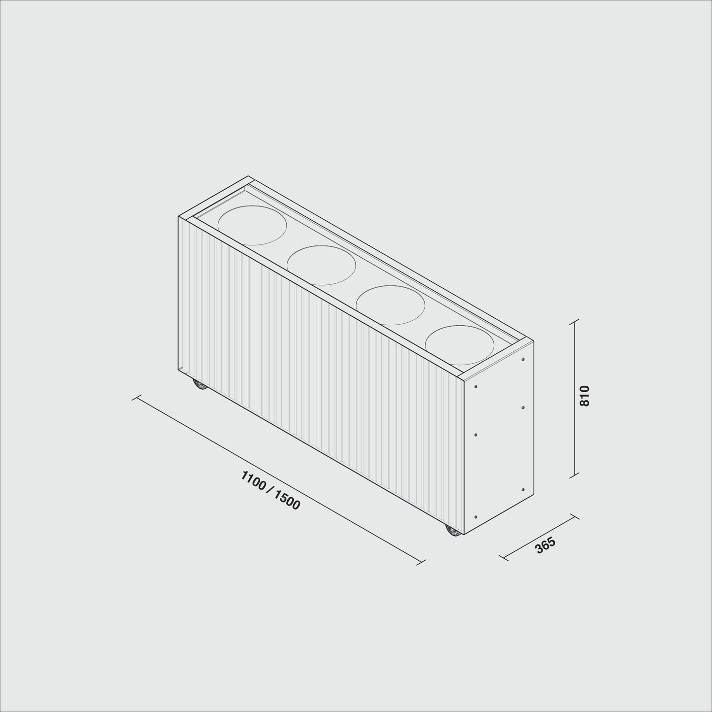 ALLO Clad Barrier Planter