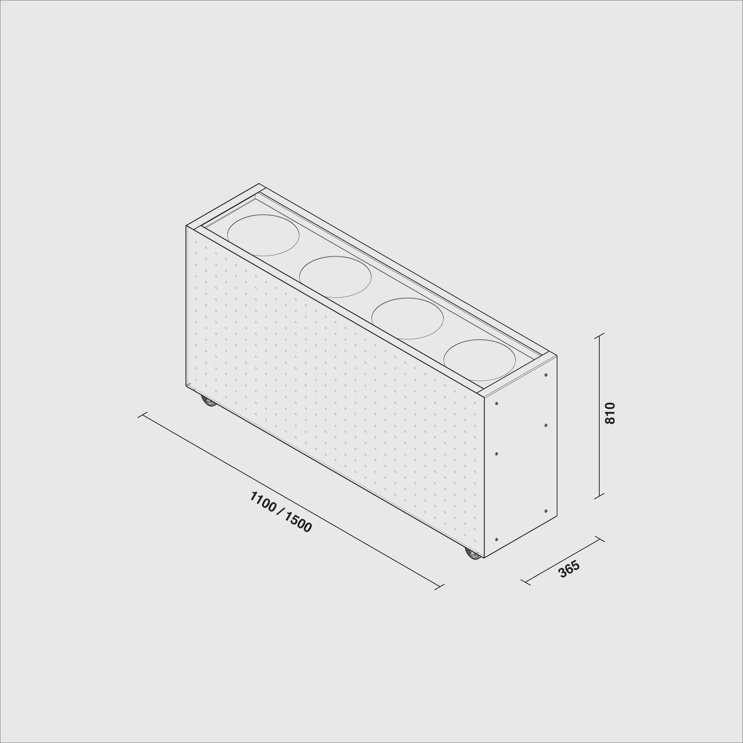 ALLO Perf Barrier Planter