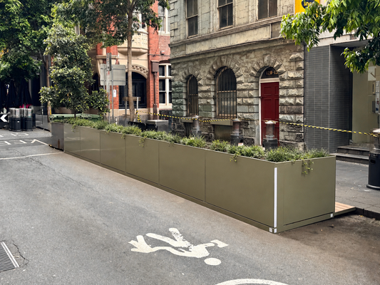 Custom Parklet Design and Build in Melbourne CBD