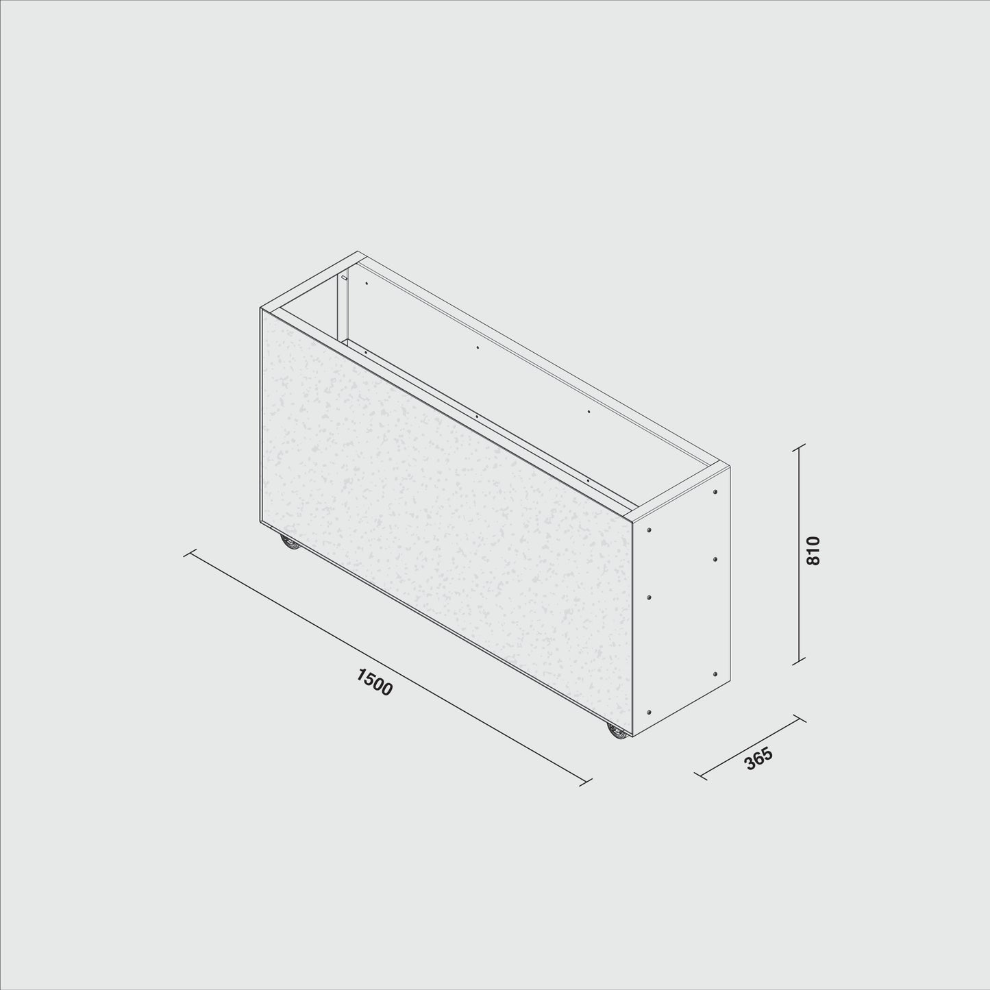 ALLO Porcelain Planter