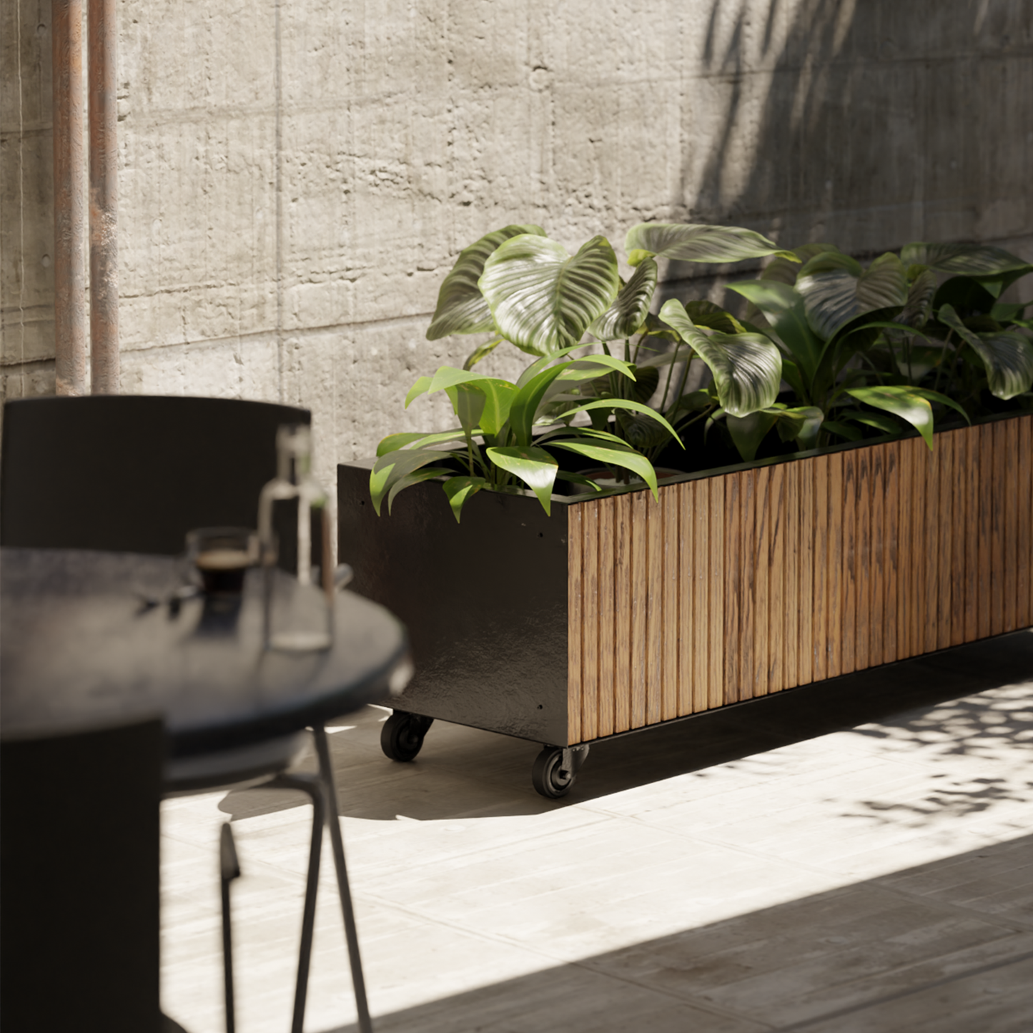 ALLO Clad Low Planter