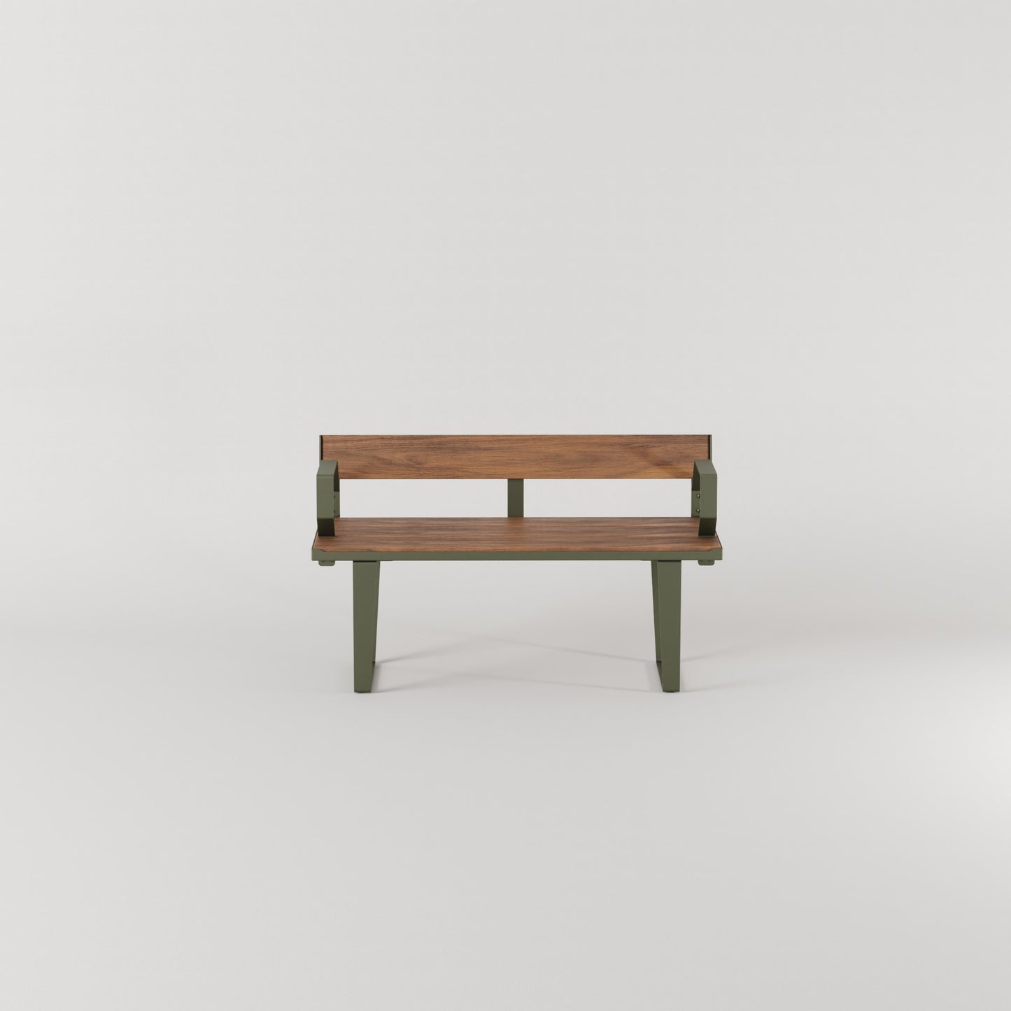 Frederick Bench Seat with Back and Arm Rest
